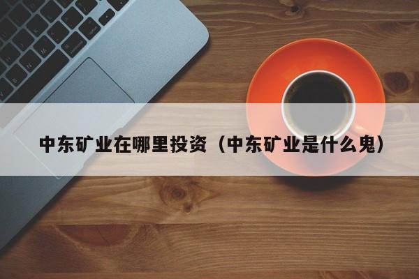中东矿业在哪里投资（中东矿业是什么鬼）