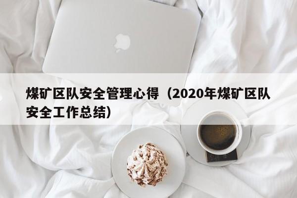 煤矿区队安全管理心得（2020年煤矿区队安全工作总结）