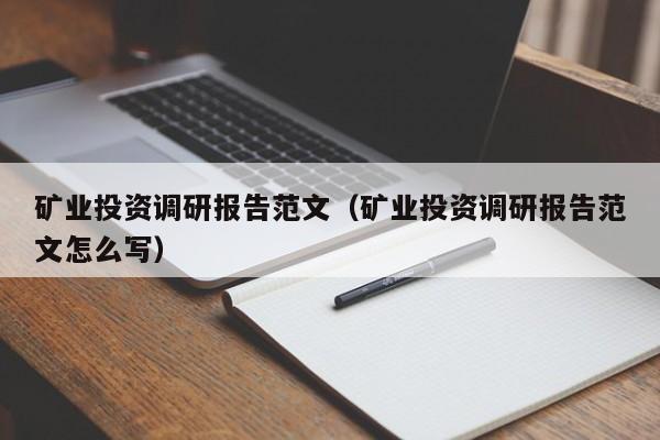 矿业投资调研报告范文（矿业投资调研报告范文怎么写）